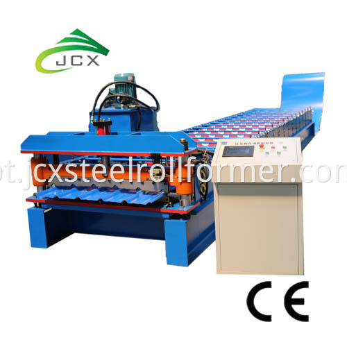 Trapezoidal Roof Machine